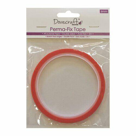 Trimcraft Dovecraft Perma-Fix Double Sided Tape - 6mm - Lilly Grace Crafts