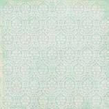 Trimcraft Blank Canvas - Blue Damask - Lilly Grace Crafts