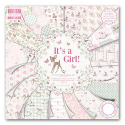 Trimcraft First Edition 12x12 Pad - Its a Girl - Lilly Grace Crafts