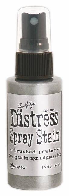 Ranger Industries Brushed Pewter Spray Stain - Lilly Grace Crafts