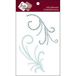 ZVA Creative Soft Blue Crystal/Pearl - Lilly Grace Crafts