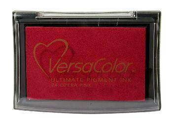 Tsukineko Opera Pink Versacolor Pad - Lilly Grace Crafts