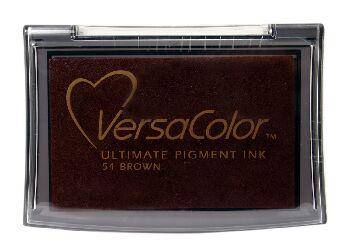 Tsukineko Brown Versacolor Pad - Lilly Grace Crafts