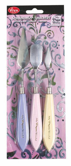 Viva Decor Stenciling Spatula 3 Piece - Lilly Grace Crafts