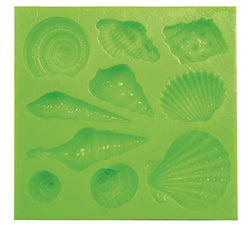 Viva Decor 3D Silicon mold Shells x10 - Lilly Grace Crafts