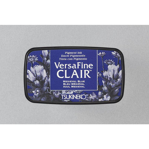 Tsukineko Medieval Blue Versafine Clair Pigment Ink Pad - Lilly Grace Crafts