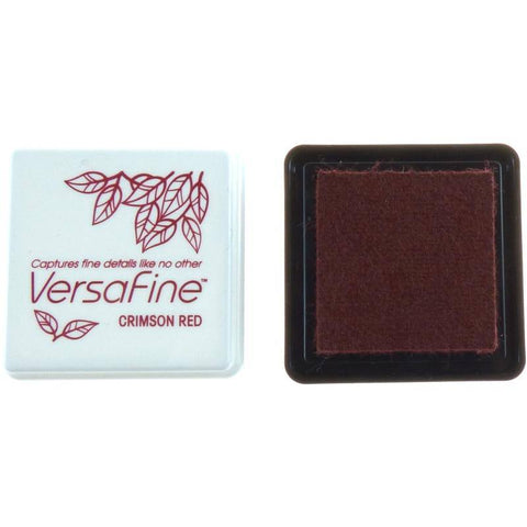 Tsukineko Crimson Red Versafine Small Pad - Lilly Grace Crafts