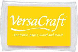 Tsukineko Lemon Yellow Versacraft Pad - Lilly Grace Crafts