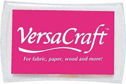 Tsukineko Cherry Pink Versacraft Pad - Lilly Grace Crafts