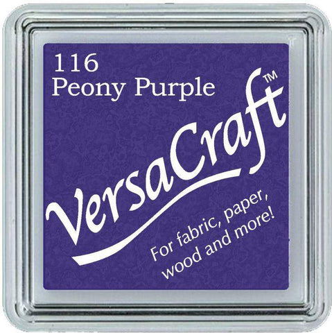 Tsukineko Peony Purple Versacraft Small Pad - Lilly Grace Crafts