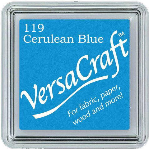 Tsukineko Cerulean Blue Versacraft Small Pad - Lilly Grace Crafts