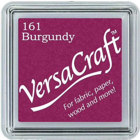 Tsukineko Burgundy Versacraft Small Pad - Lilly Grace Crafts