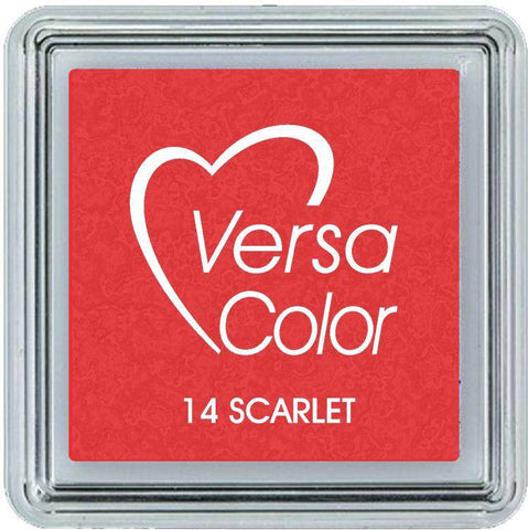 Tsukineko Scarlet Versasmall Pigment Ink Pad - Lilly Grace Crafts