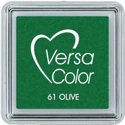 Tsukineko Olive Versasmall Pigment Ink Pad - Lilly Grace Crafts