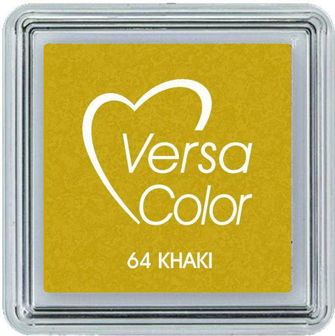 Tsukineko Khaki Versasmall Pigment Ink Pad - Lilly Grace Crafts