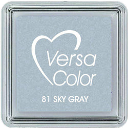 Tsukineko Sky Grey Versasmall Pigment Ink Pad - Lilly Grace Crafts