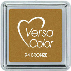 Tsukineko Bronze Versasmall Pigment Ink Pad - Lilly Grace Crafts