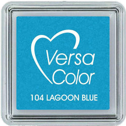 Tsukineko Lagoon Blue Versasmall Pigment Ink Pad - Lilly Grace Crafts