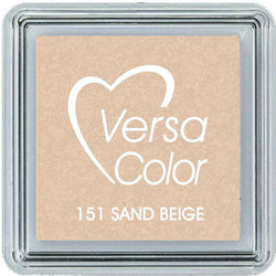 Tsukineko Sand Beige Versasmall Pigment Ink Pad - Lilly Grace Crafts