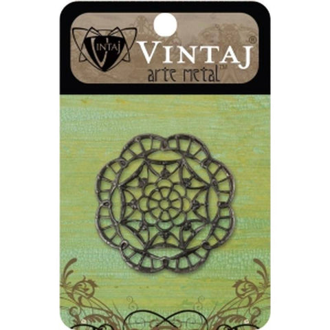 Vintaj Grand Kaleidoscope Filigree - Lilly Grace Crafts