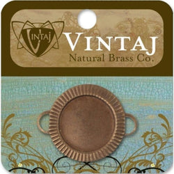 Vintaj 22mm Game Piece Bezel - Lilly Grace Crafts