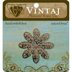 Vintaj 42mm Passion Flwr Ptl Filigree - Lilly Grace Crafts