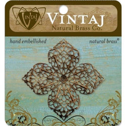 Vintaj 59mm Clover Petal Filigree - Lilly Grace Crafts