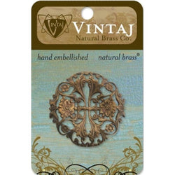 Vintaj 40mm Garden Trellis Filigree - Lilly Grace Crafts