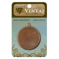 Vintaj 30.6mm Classic Circle Bezel - Lilly Grace Crafts