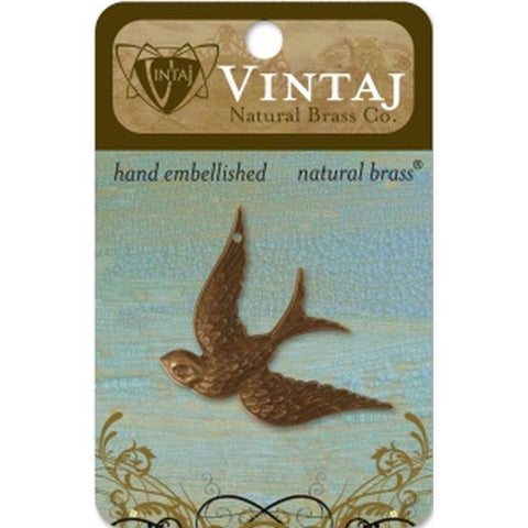 Vintaj Fanciful Bird - Lilly Grace Crafts