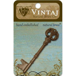 Vintaj 64 x 17mm Royal Key - Lilly Grace Crafts