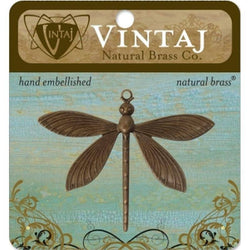 Vintaj 51 x 63mm Dragonfly - Lilly Grace Crafts