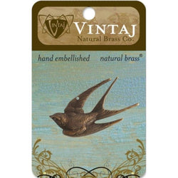 Vintaj 41 x 18mm Diving Sparrow - Lilly Grace Crafts