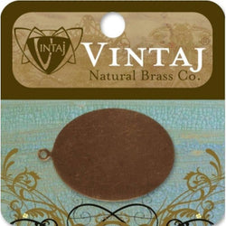 Vintaj 32x25mm Oval - Lilly Grace Crafts