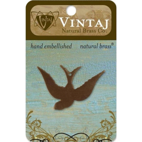 Vintaj 43x35mm Songbird - Lilly Grace Crafts