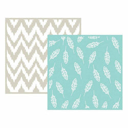We R Memory Keepers Embossing Folder - Feather - Lilly Grace Crafts