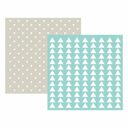 We R Memory Keepers Embossing Folder - Triangle - Lilly Grace Crafts