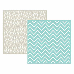 We R Memory Keepers Embossing Folder - Chevron - Lilly Grace Crafts