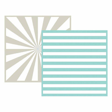 We R Memory Keepers Embossing Folder - Stripe - Lilly Grace Crafts