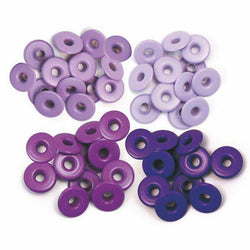 We R Memory Keepers Wide Eyelets - Aluminum Purple - Lilly Grace Crafts
