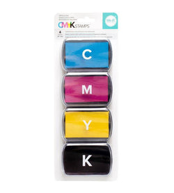 We R Memory Keepers We R Memory Keepers - Ink Pad Set - CMYK - Cyan, Magenta, Yellow and Black - Lilly Grace Crafts