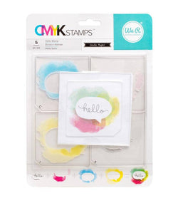 We R Memory Keepers We R Memory Keepers - Stamp Kit - CMYK - Hello - Lilly Grace Crafts