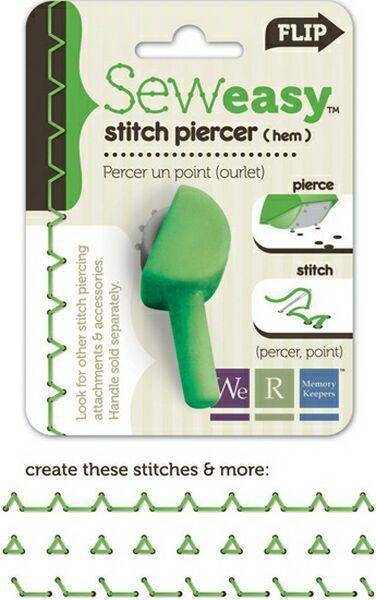 We R Memory Keepers Sew Easy Stitch Piercer Hem Head