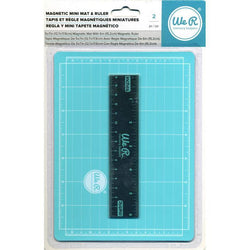 We R Memory Keepers Crafters Mini Magnetic Mat and Ruler - Lilly Grace Crafts