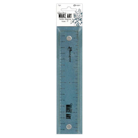 Ranger Industries Wendy Vecchi Magnetic Aligning 7" Ruler - Lilly Grace Crafts