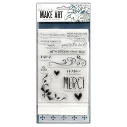 Ranger Industries Merci and More Wendy Vecchi Stamp Die Stencil St - Lilly Grace Crafts