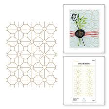 Spellbinders Geometric  Flower Background