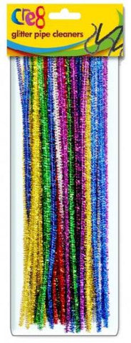 Cre8 Glitter Pipe Cleaners - Lilly Grace Crafts