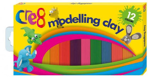 Modelling Clay, 12 Colours - Lilly Grace Crafts