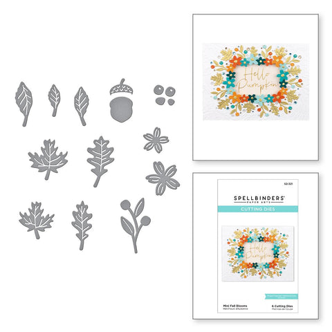 Spellbinders Mini Fall Blooms